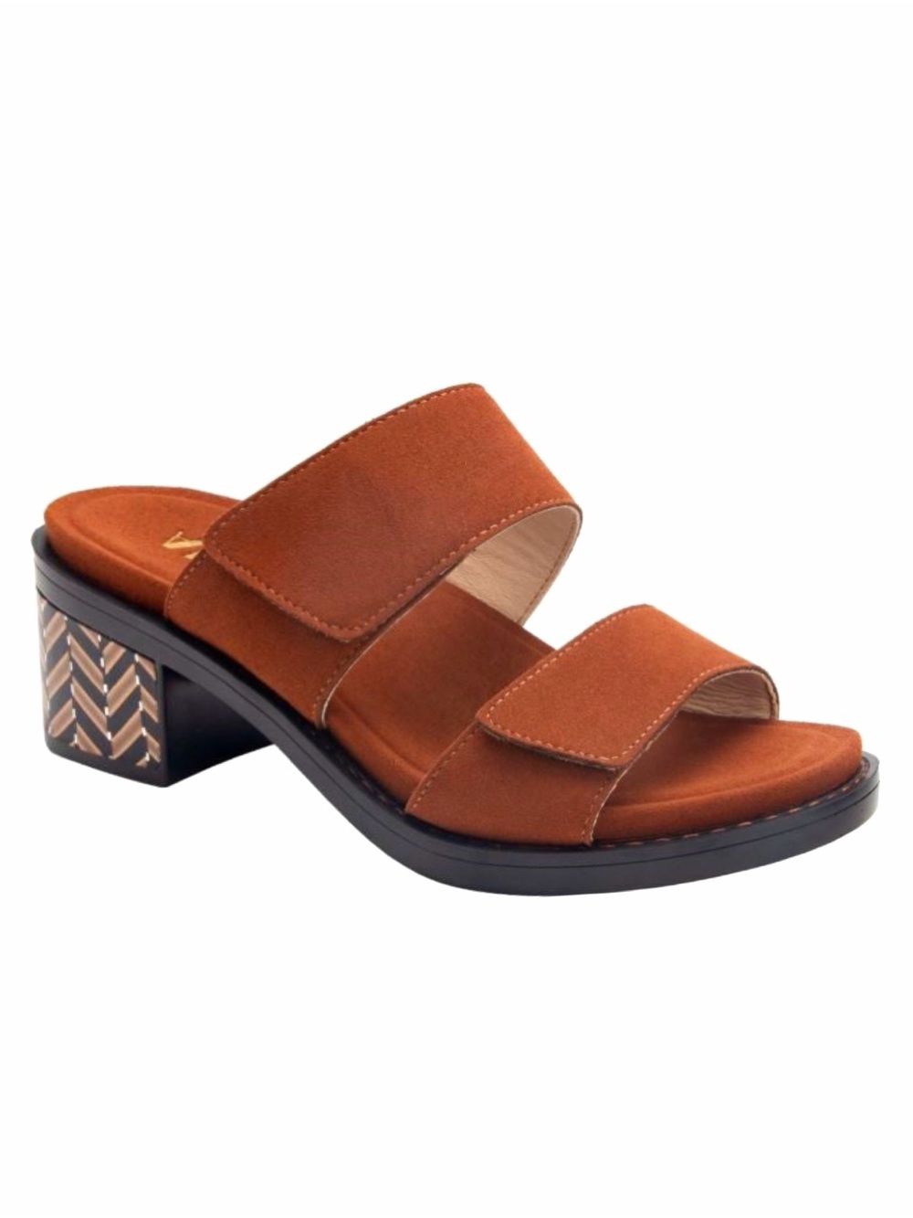 NWOB Alegria Tia Sienna 2 Straps Block Heel Sandals Size 38/ US 8-8.5